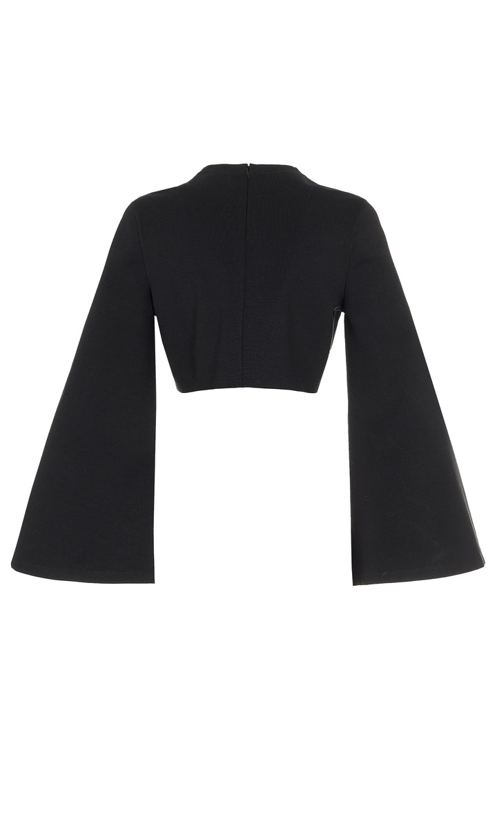 Sara Battaglia Wide long sleeves top I Più Venduti