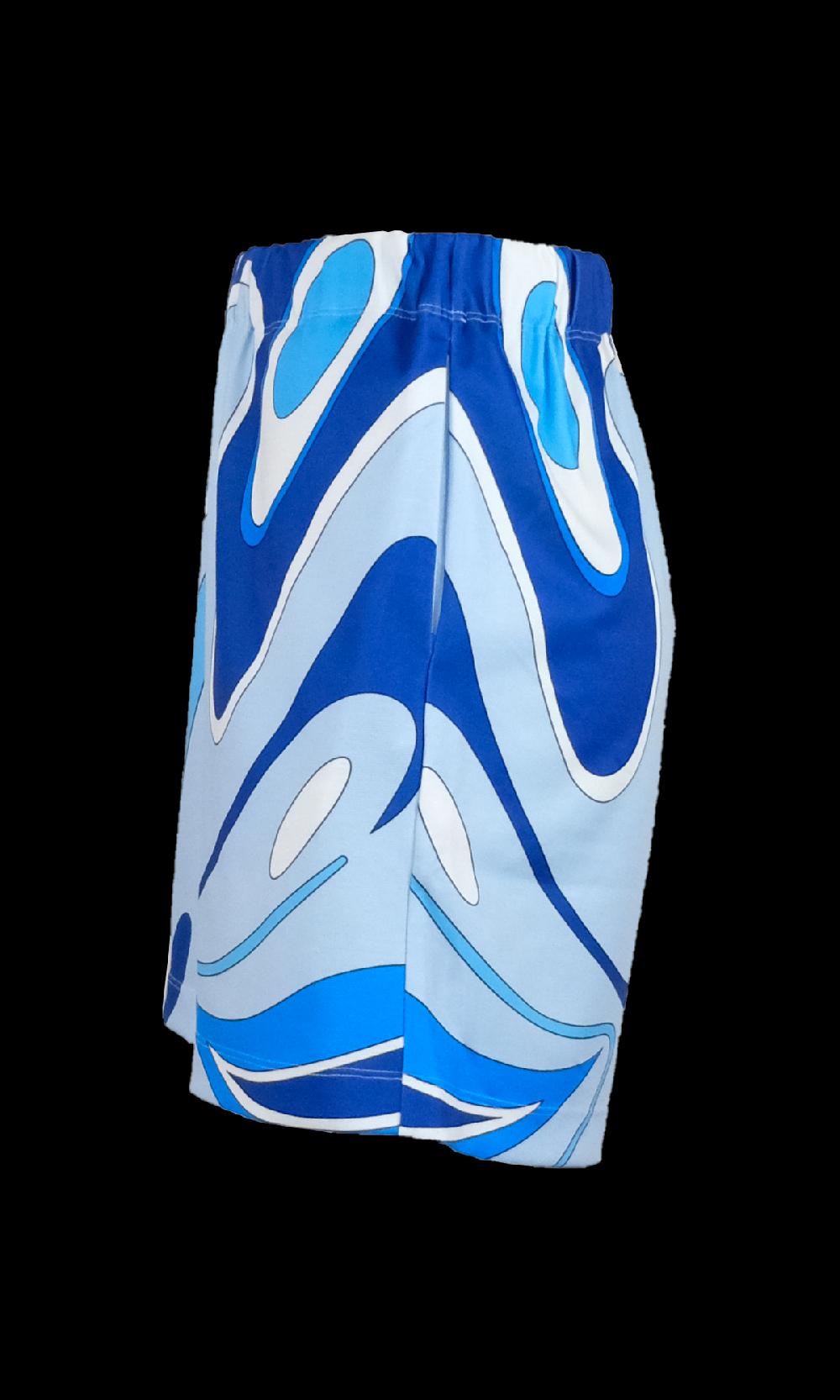 Sara Battaglia Printed Shorts Qualità