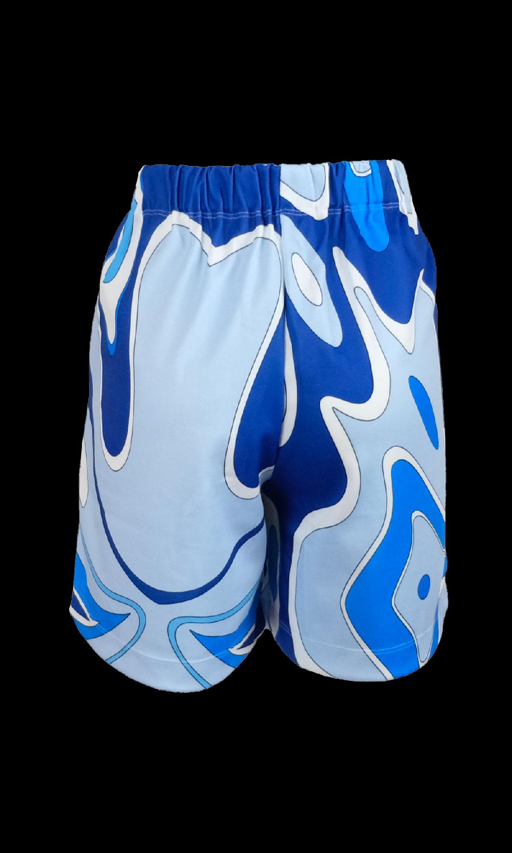 Sara Battaglia Printed Shorts Qualità
