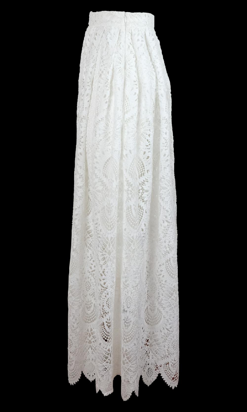Sara Battaglia Lace Skirt I Più Venduti