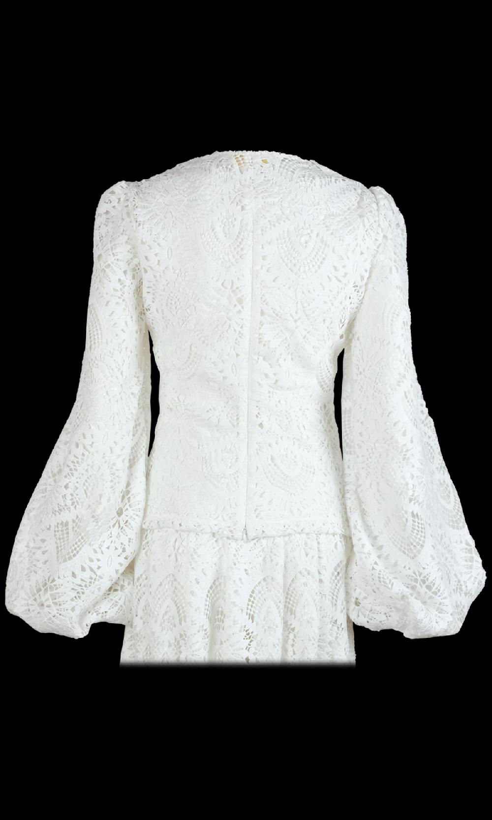 Sara Battaglia Lace Top Vendite Flash