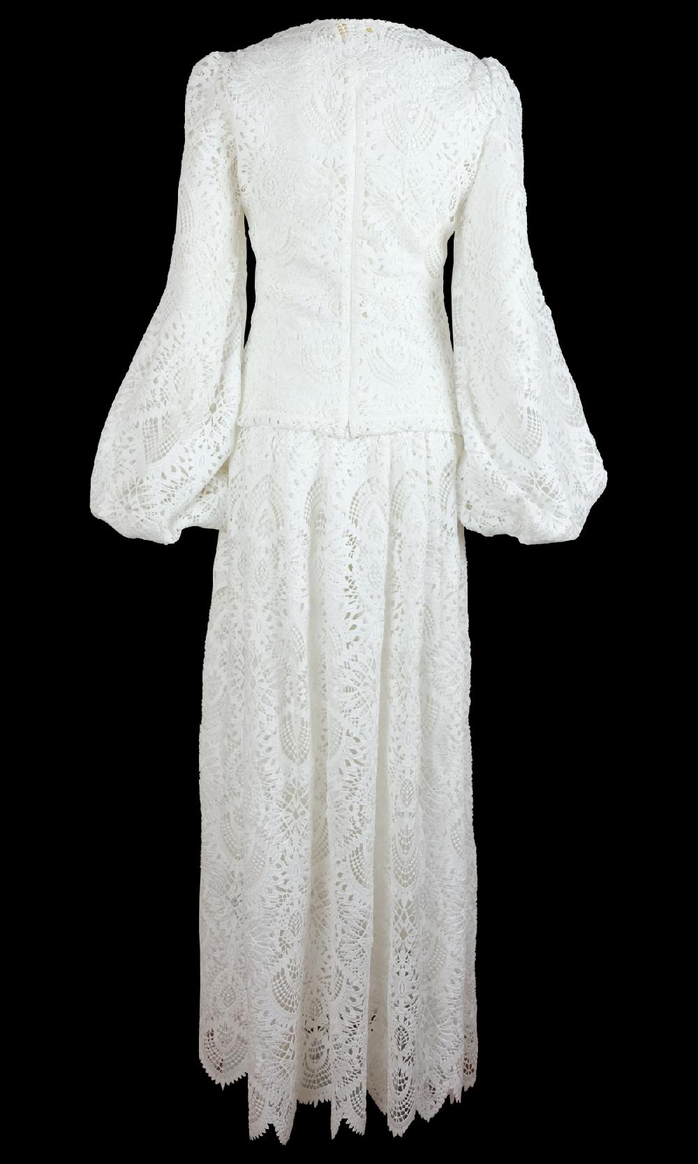 Sara Battaglia Lace Top Vendite Flash