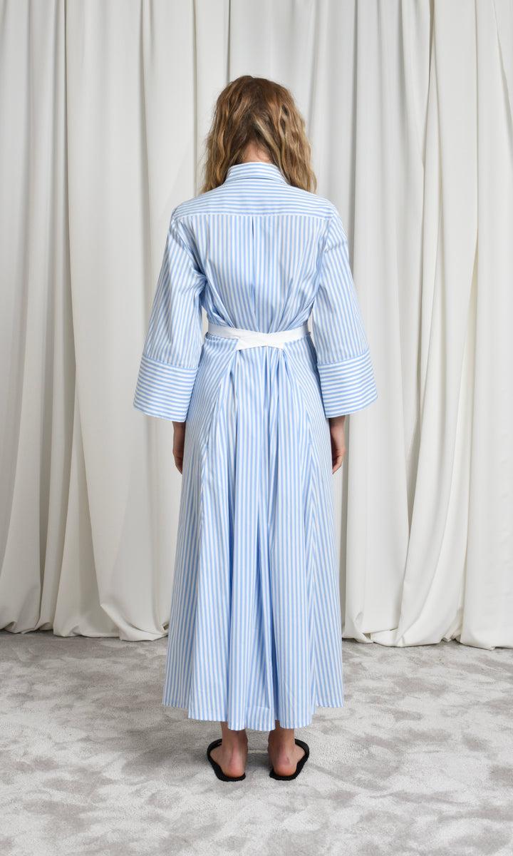 Sara Battaglia Long Chemisier Dress Nuovo