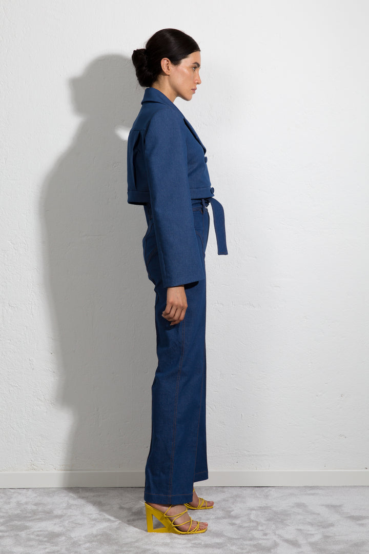 Sara Battaglia High Waisted Pants Sottocosto
