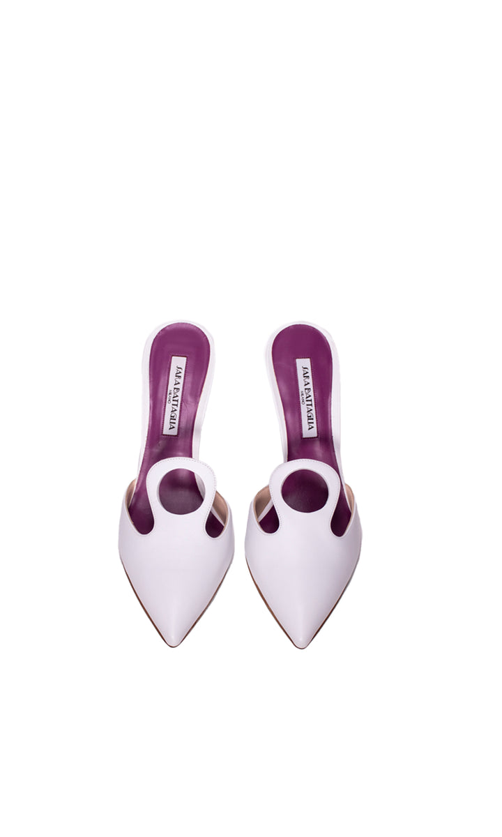 Sara Battaglia First Date 90 Mules Saldi Di Fabbrica