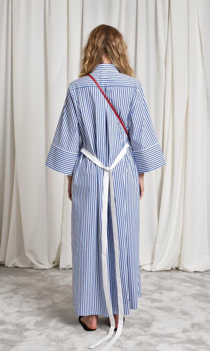 Sara Battaglia Long Chemisier Dress Vendite Flash