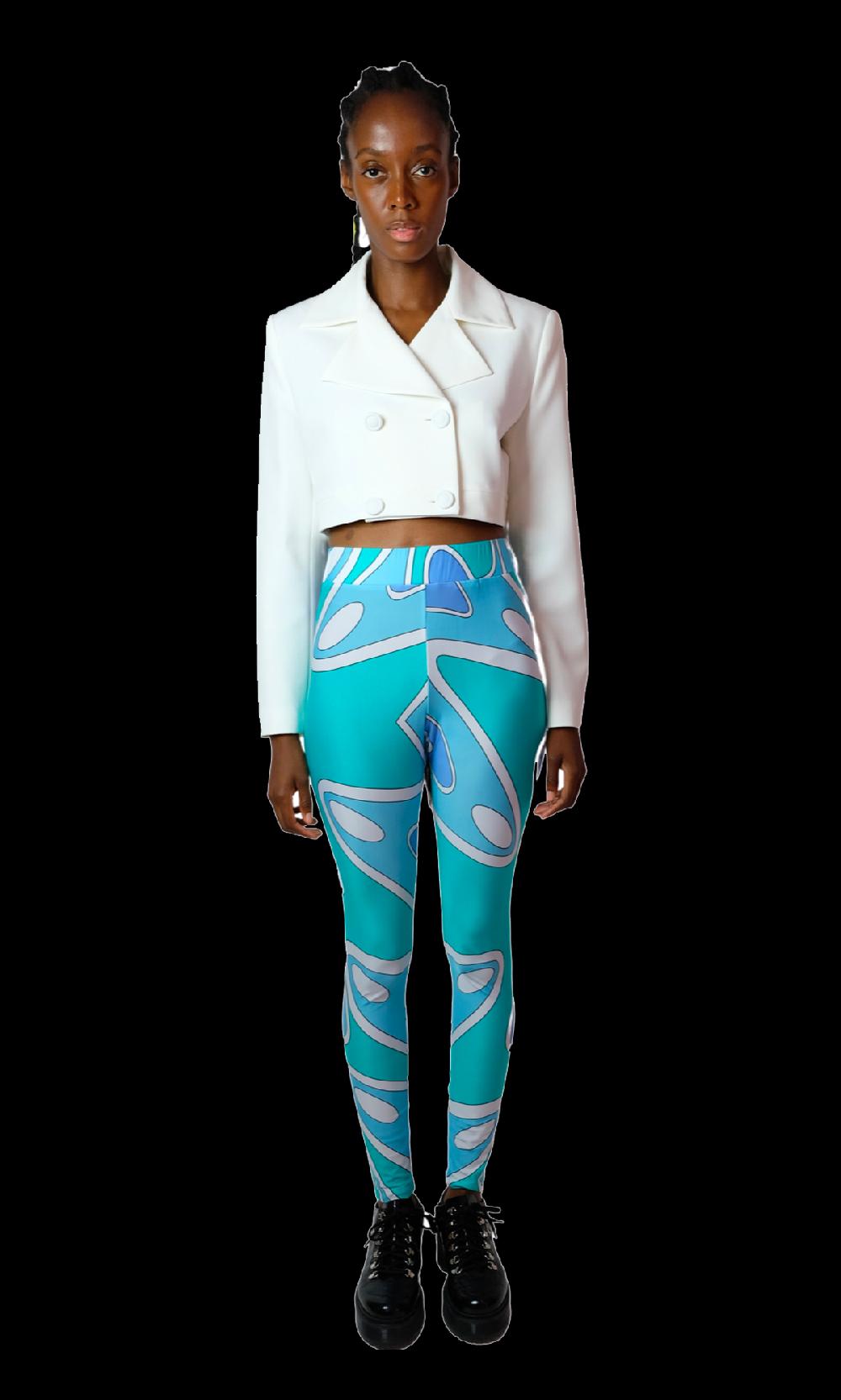 Sara Battaglia Ocean Leggings Negozi Online