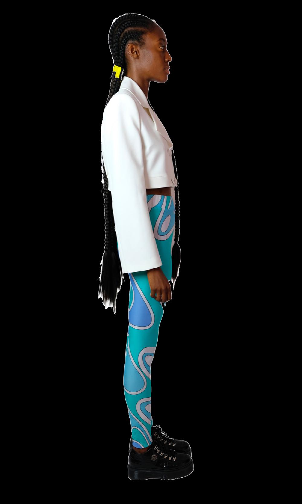Sara Battaglia Ocean Leggings Negozi Online