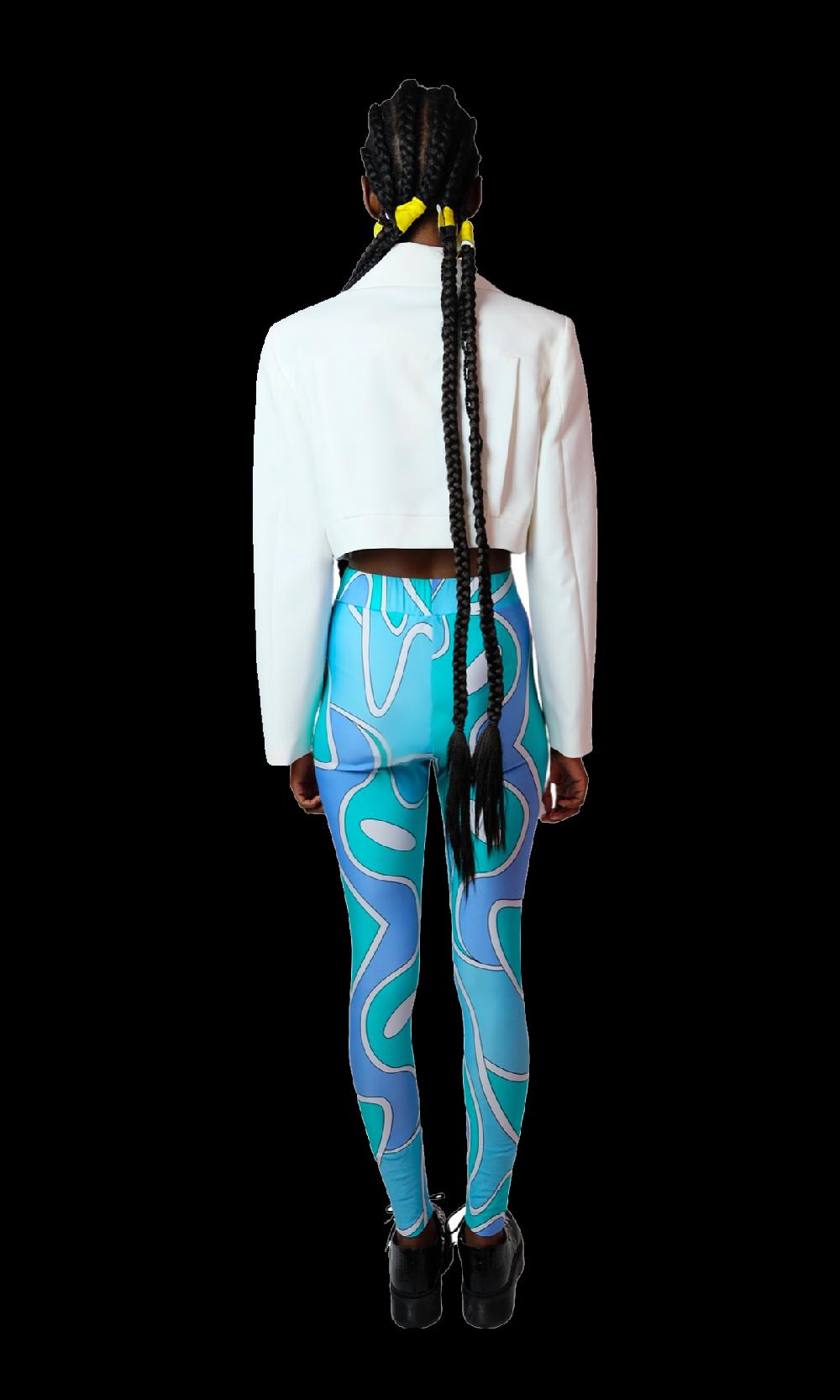 Sara Battaglia Ocean Leggings Negozi Online