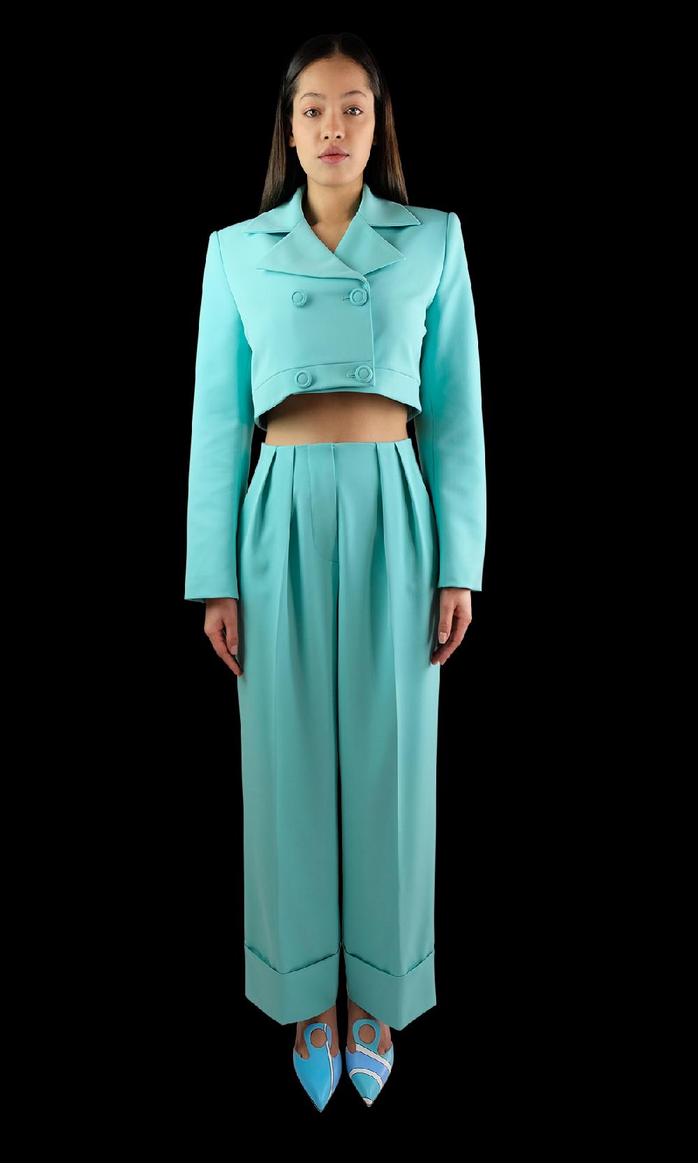 Sara Battaglia Cutted Jacket Prezzo Ridotto