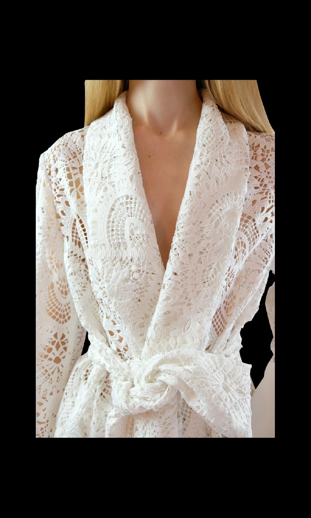 Sara Battaglia Lace Jacket Presa