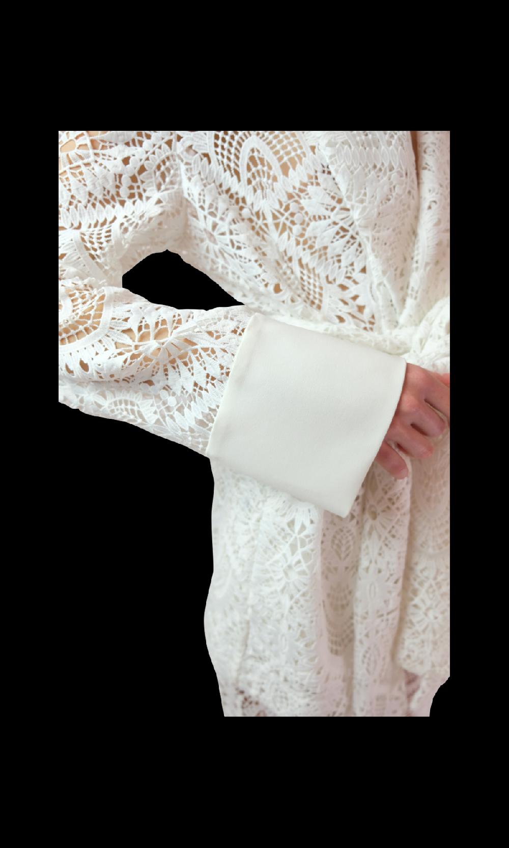 Sara Battaglia Lace Jacket Presa