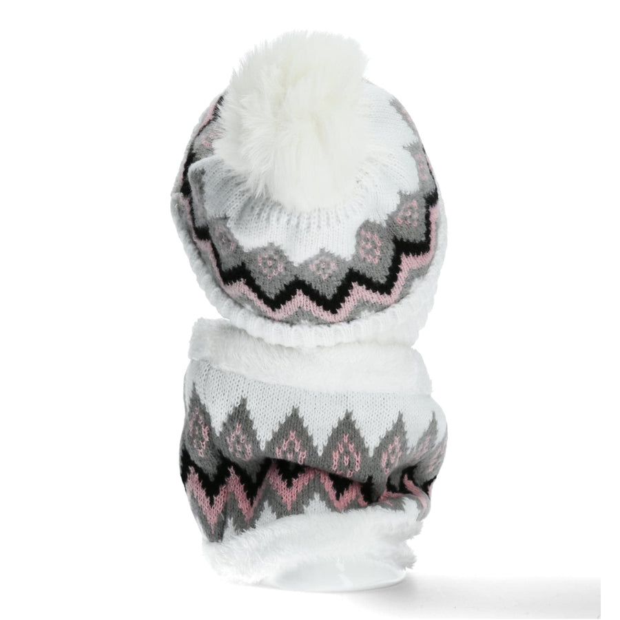 Scarpe Vita Duo Bonnet et cache cou blanc à motifs 2025