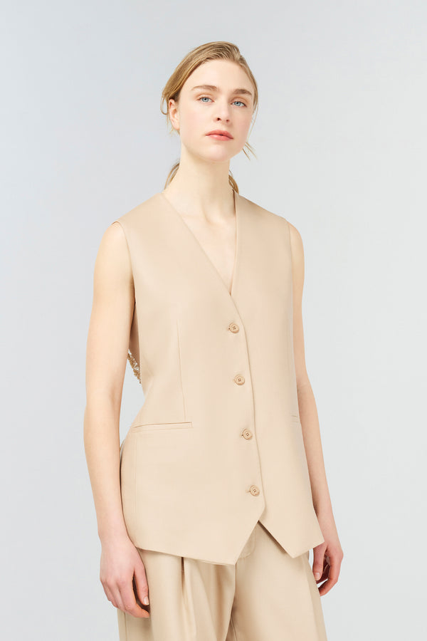 Semicouture Gilet marjolaine | semicouture In Saldo