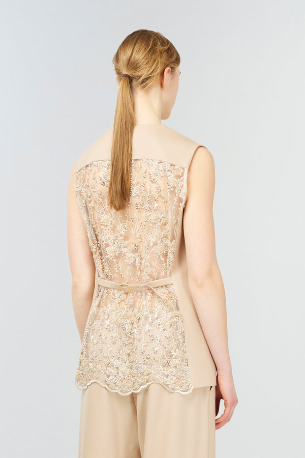 Semicouture Gilet marjolaine | semicouture In Saldo