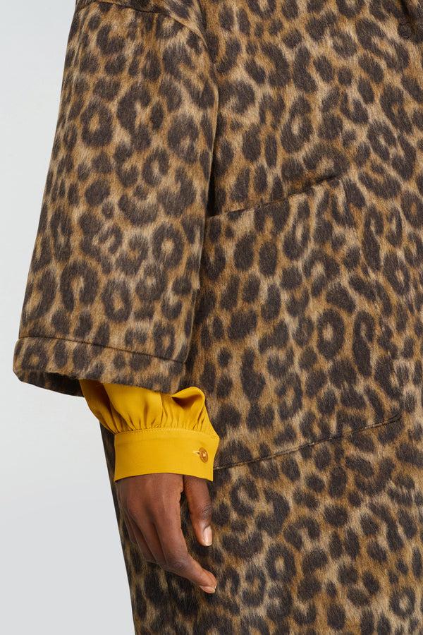 Semicouture Cappotto sigmund maculato | semicouture 2025