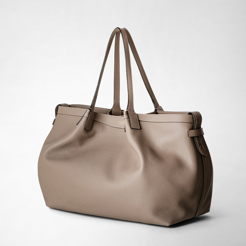 Serapian Tote bag secret in pelle rugiada sahara Discount Store per i nuovi prodotti