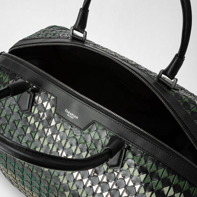 Serapian Travel bag mosaico mestieri d'arte winter garden In Vendita