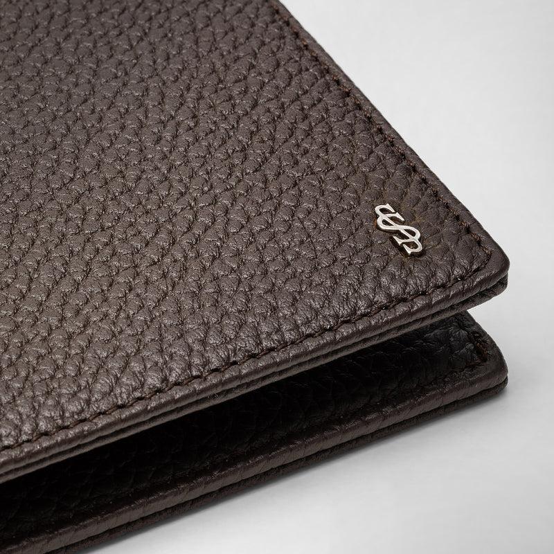 Serapian Portafoglio per 8 carte in pelle cachemire espresso Offerte