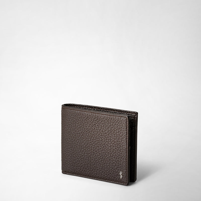 Serapian Portafoglio 4 carte portamonete pelle cachemire Soddisfazione Garantita