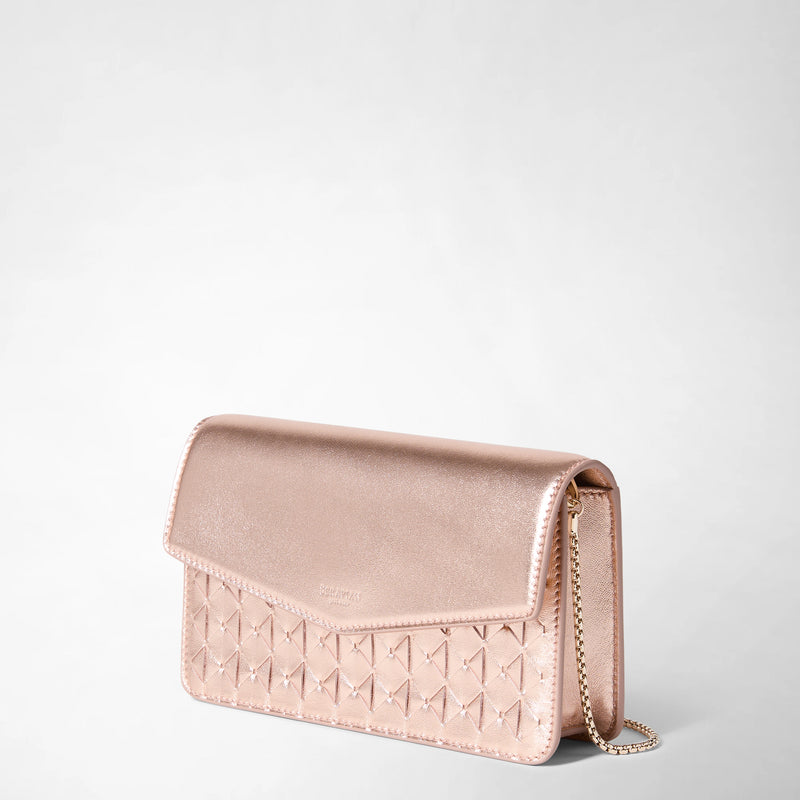 Serapian CLUTCH CON CATENA IN MOSAICO Online