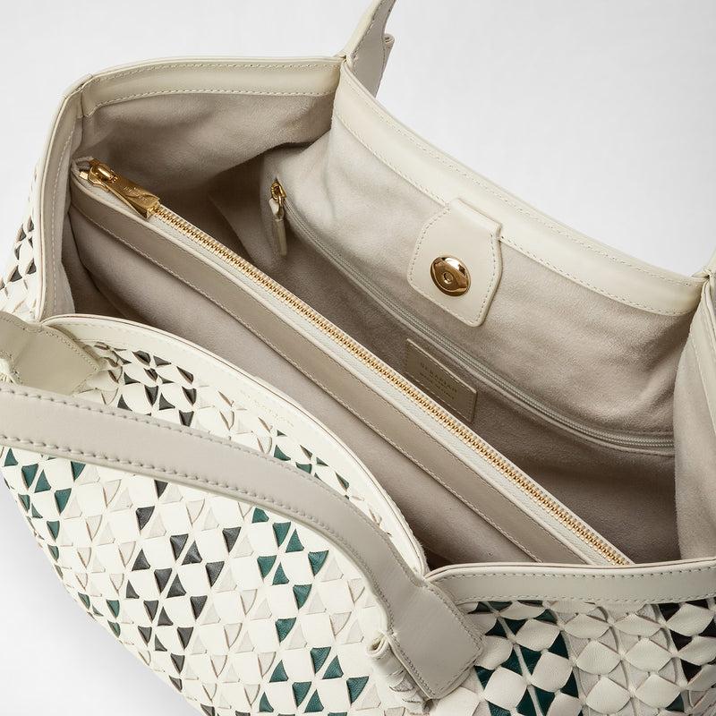 Serapian TOTE BAG SECRET PICCOLA IN MOSAICO MESTIERI D'ARTE Offerte