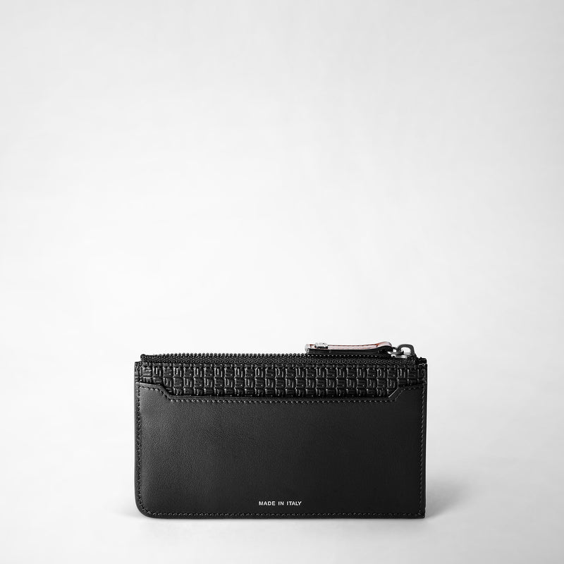 Serapian PORTACARTE CON ZIP IN STEPAN 72 Italia