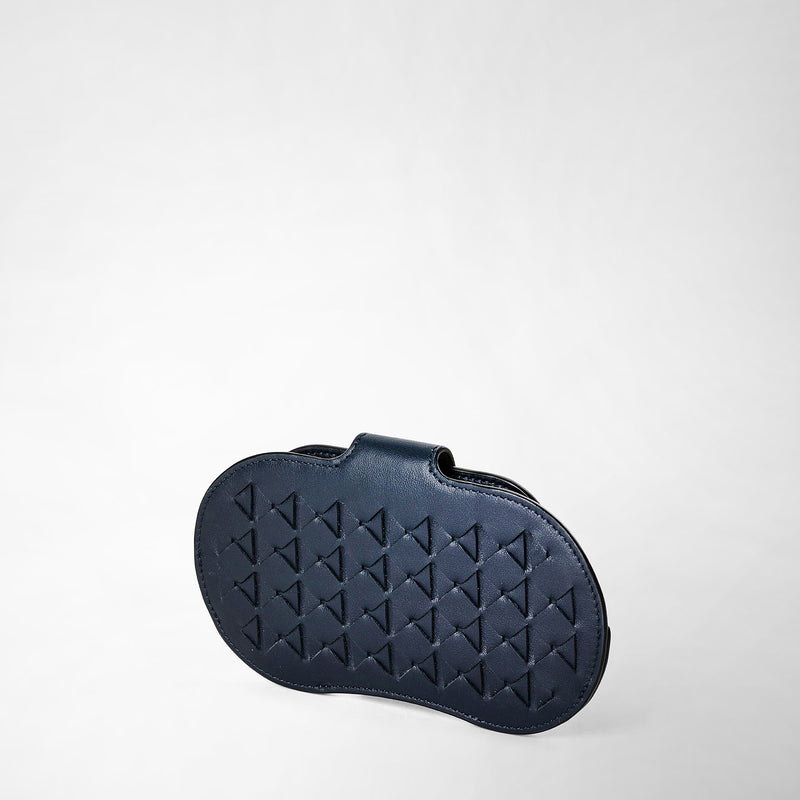 Serapian Glasses holder in mosaico navy blue Prezzo Ridotto