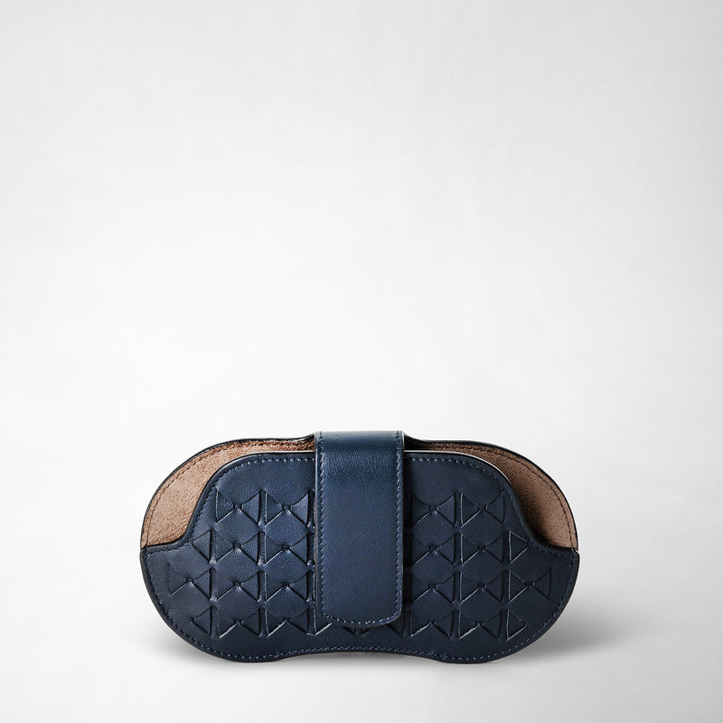 Serapian Glasses holder in mosaico navy blue Prezzo Ridotto