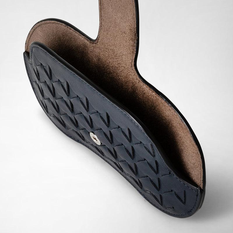 Serapian Glasses holder in mosaico navy blue Prezzo Ridotto