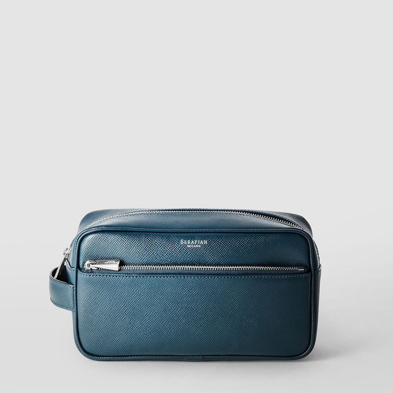 Serapian TROUSSE DA BAGNO IN PELLE EVOLUZIONE Sottocosto