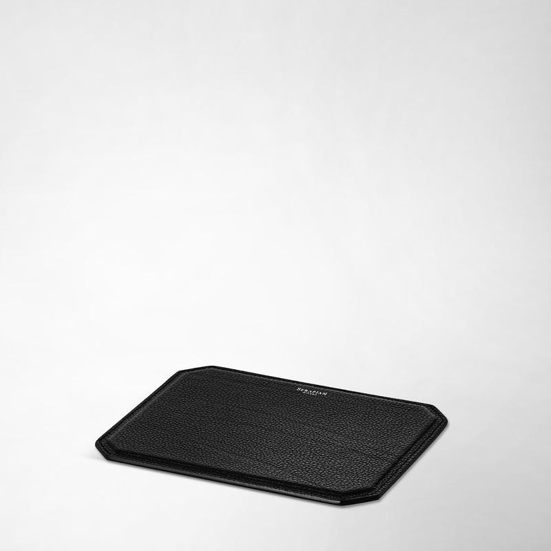 Serapian Mouse pad in cachemire leather black Offerta Anniversario