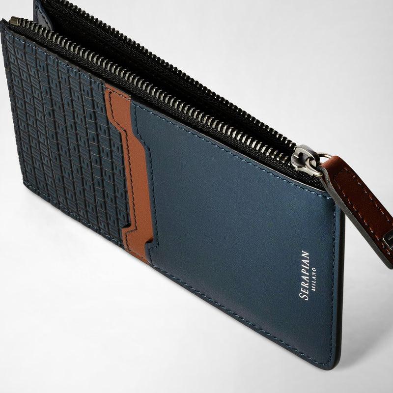 Serapian PORTACARTE CON ZIP IN STEPAN 72 Sconti VIP