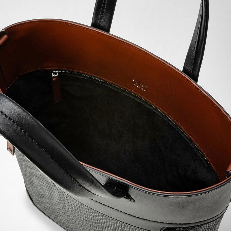 Serapian TOTE BAG VERTICALE IN STEPAN 72 Super Saving Price