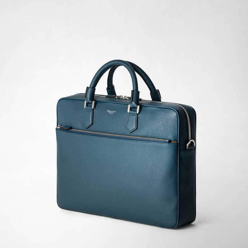 Serapian BORSA BUSINESS SLIM IN PELLE CACHEMIRE Rilascio limitato