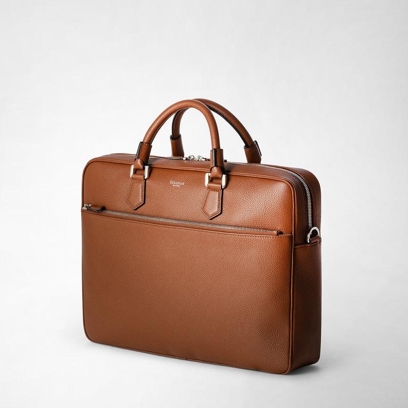 Serapian BORSA BUSINESS SLIM IN PELLE CACHEMIRE Fino al 55% di sconto