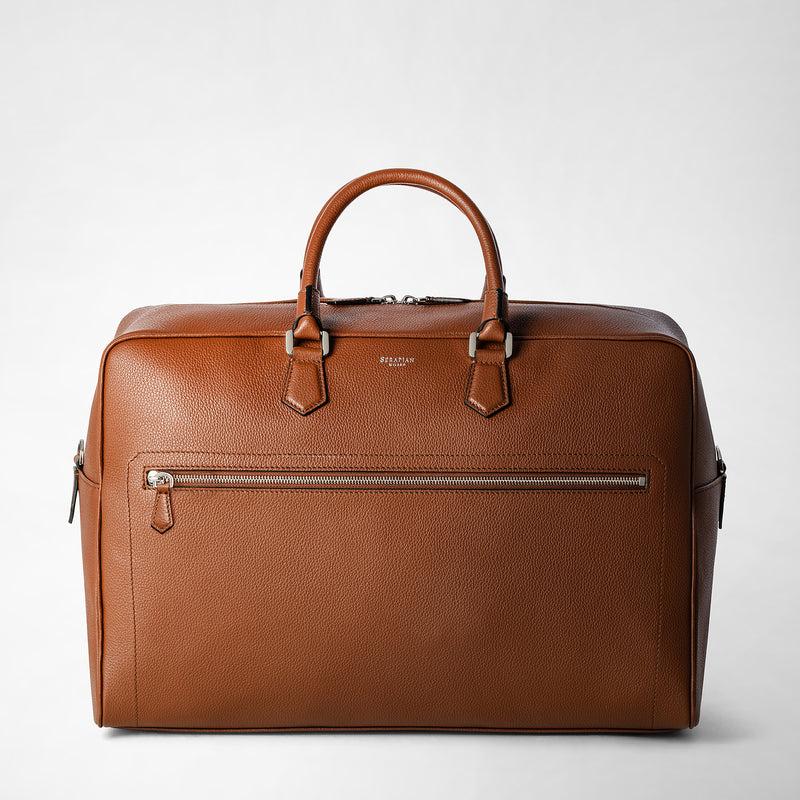 Serapian WEEKENDER MEDIA IN PELLE CACHEMIRE Super sconto