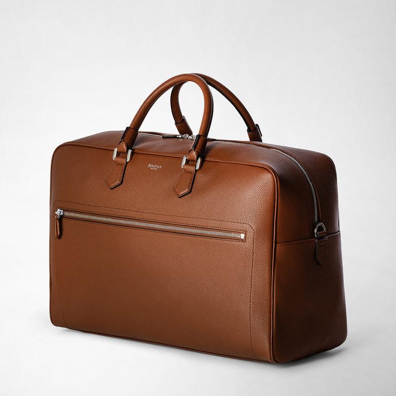 Serapian WEEKENDER MEDIA IN PELLE CACHEMIRE Super sconto