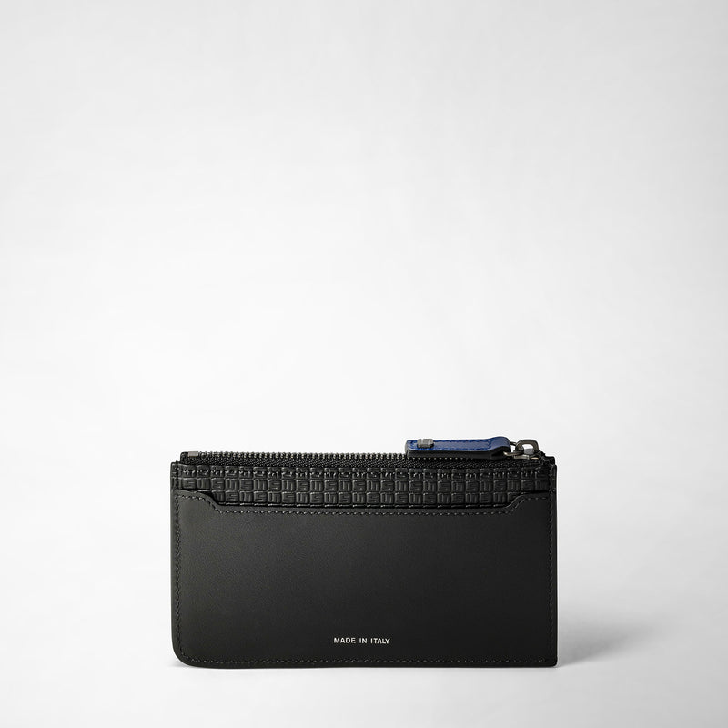 Serapian PORTACARTE CON ZIP IN STEPAN 72 Esporta salva