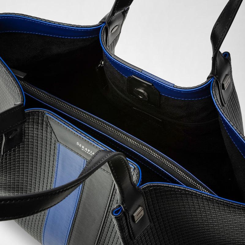Serapian VERTICAL SECRET TOTE BAG IN STEPAN Prezzo Ridotto