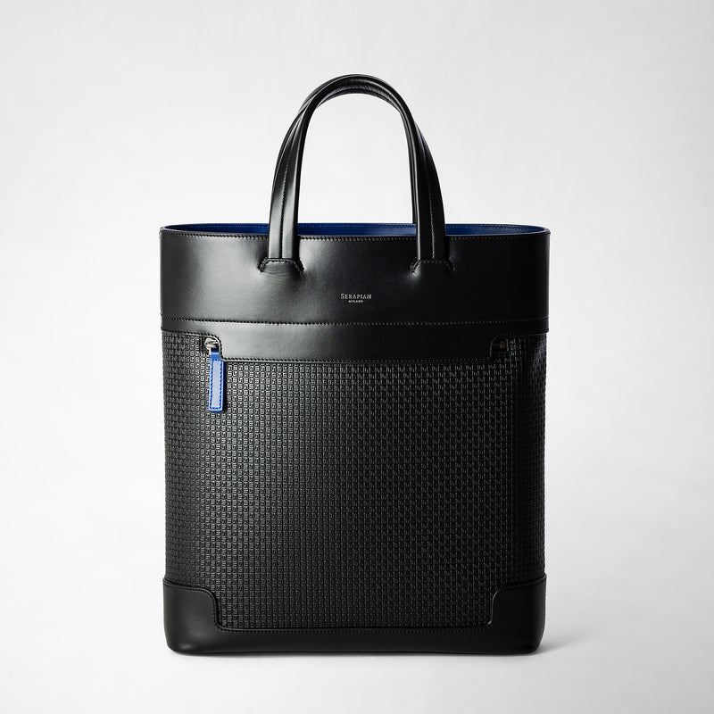 Serapian TOTE BAG VERTICALE IN STEPAN 72 Sottocosto