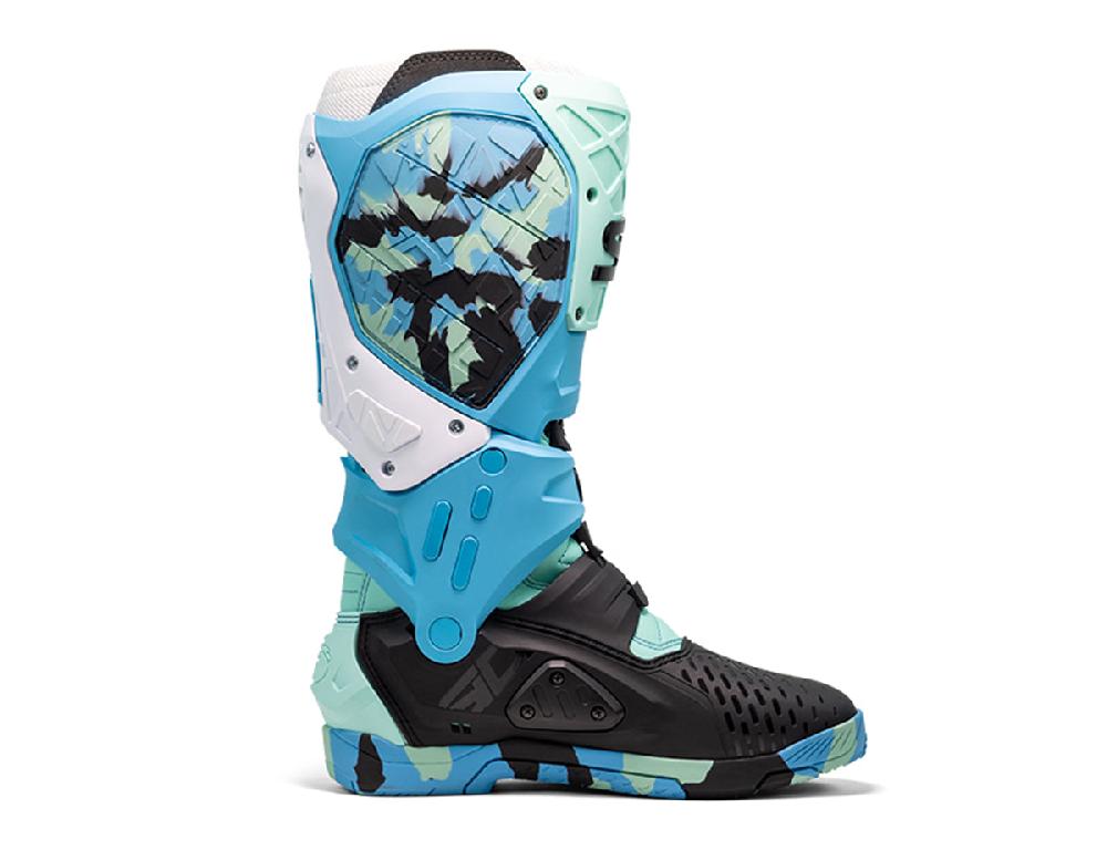 Sidi CROSSAIR X - messy - cyan / Regular / 39 In Vendita