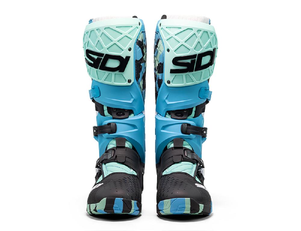 Sidi CROSSAIR X - messy - cyan / Regular / 39 In Vendita
