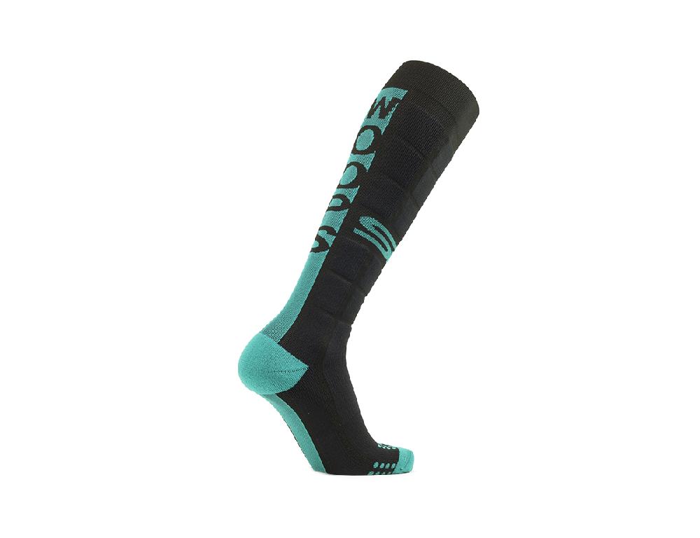 Sidi CALZINI WOOPS - black/green / Regular / 38/42 Nuova