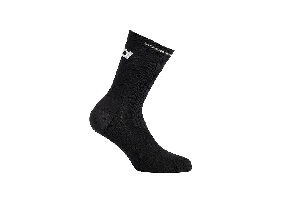 Sidi CALZINI VISIBILIS - 20 CM - black/white logo / Regular / 35/39 Negozi Online