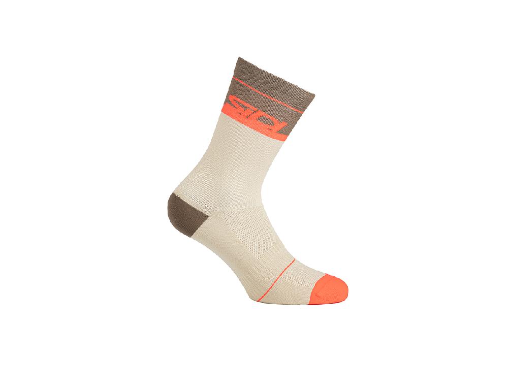 Sidi CALZINI VIATOR - 18 CM - sand/coral / Regular / 35/39 Prezzo Ridotto