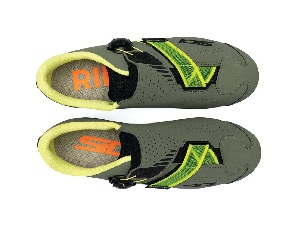 Sidi MTB AERTIS - military - yellow / Regular / 36 Nuovo