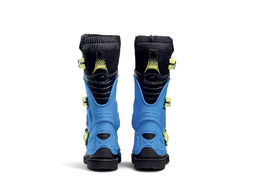 Sidi FLAME - light blue - lime - black / Regular / 32 Negozio