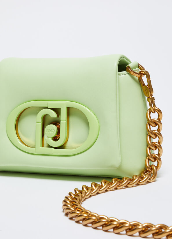 Spatarella Borse donna a tracolla LaPuffy in similpelle verde Hotsell