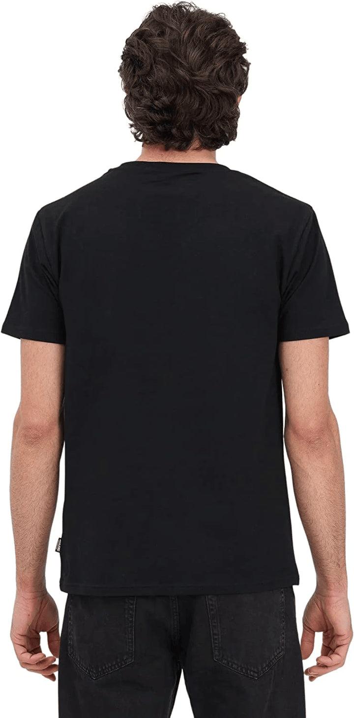 Spatarella T-shirt uomo in cotone nero